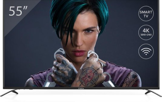 Review and Testing of Vinga E55UHD20B TV: The Foundation of Multimedia Entertainment