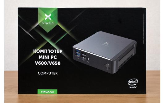 Огляд та тестування мініатюрного ПК Vinga Mini PC V650. Реальний конкурент Intel NUC?