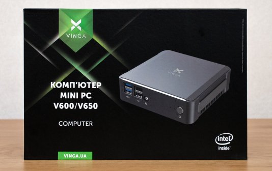 Огляд та тестування мініатюрного ПК Vinga Mini PC V650. Реальний конкурент Intel NUC?