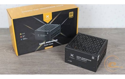 Огляд Vinga 750W (VPS-750GV3): «золотий» 750-ватний блок живлення