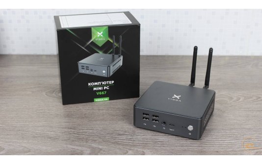 Огляд Vinga Mini PC V667: неттоп для робочих завдань і блекаутів