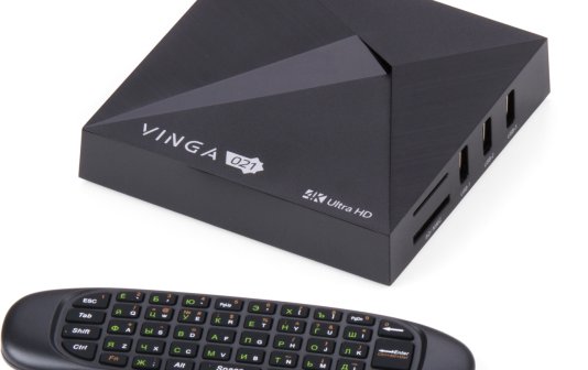 Відео: медіаплеєр VINGA S905X Smart TV