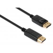 Кабель мультимедійний DisplayPort M to DisplayPort M 3.0m Vinga (VCPDPMM3BK)