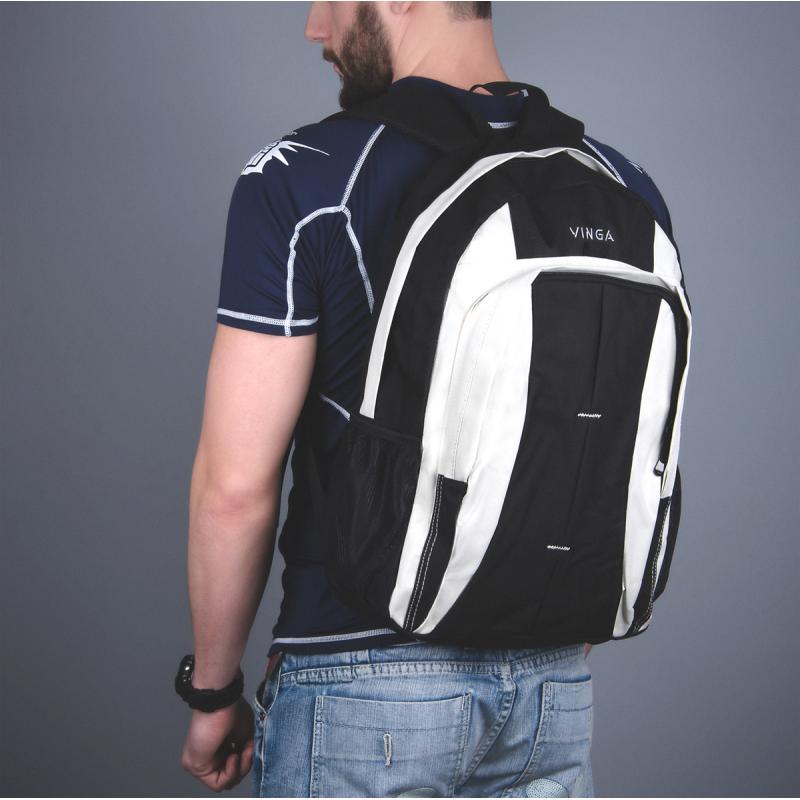 Рюкзак для ноутбука Vinga 15.6" NBP400BK black (NBP400BK)