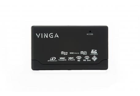 Зчитувач флеш-карт Vinga CR010BK