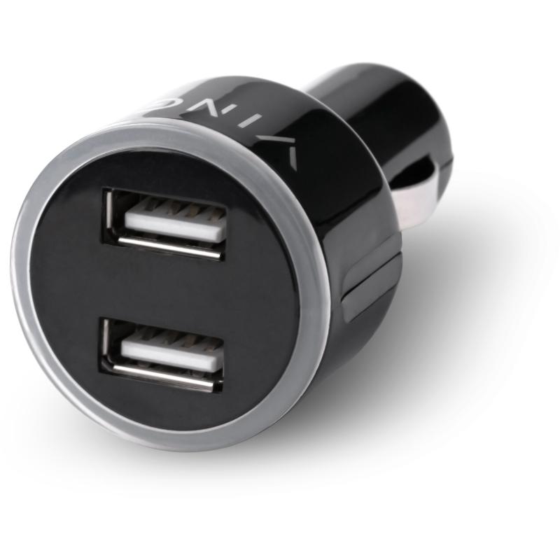 Зарядний пристрій Vinga CB 333 USB*2ports 2.1A (APA0333BK)
