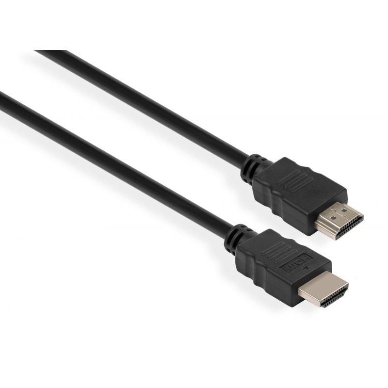 Кабель мультимедійний HDMI M to HDMI M 3.0m V1.4 Vinga (VCPHDMI14MM3BK)
