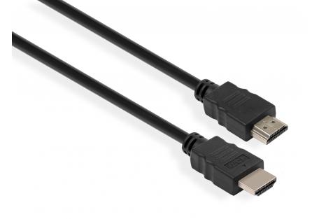 Кабель мультимедійний HDMI M to HDMI M 1.0m V1.4 Vinga (VCPHDMI14MM1BK)