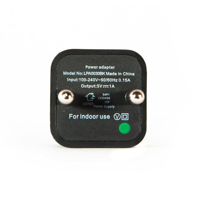 Зарядний пристрій Vinga CB 03 SOLO Black 5V 1A (LPA0030BK)