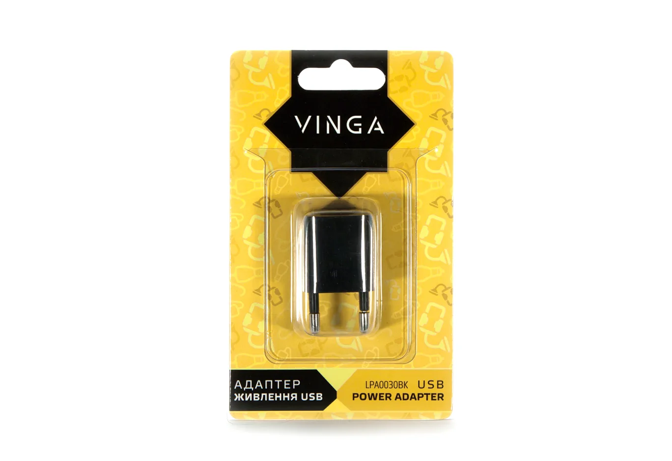 Charger Vinga CB 03 SOLO Black 5V 1A (LPA0030BK)