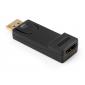 Перехідник Display Port M to HDMI F Vinga (VCPADPF2HDMIMBK)