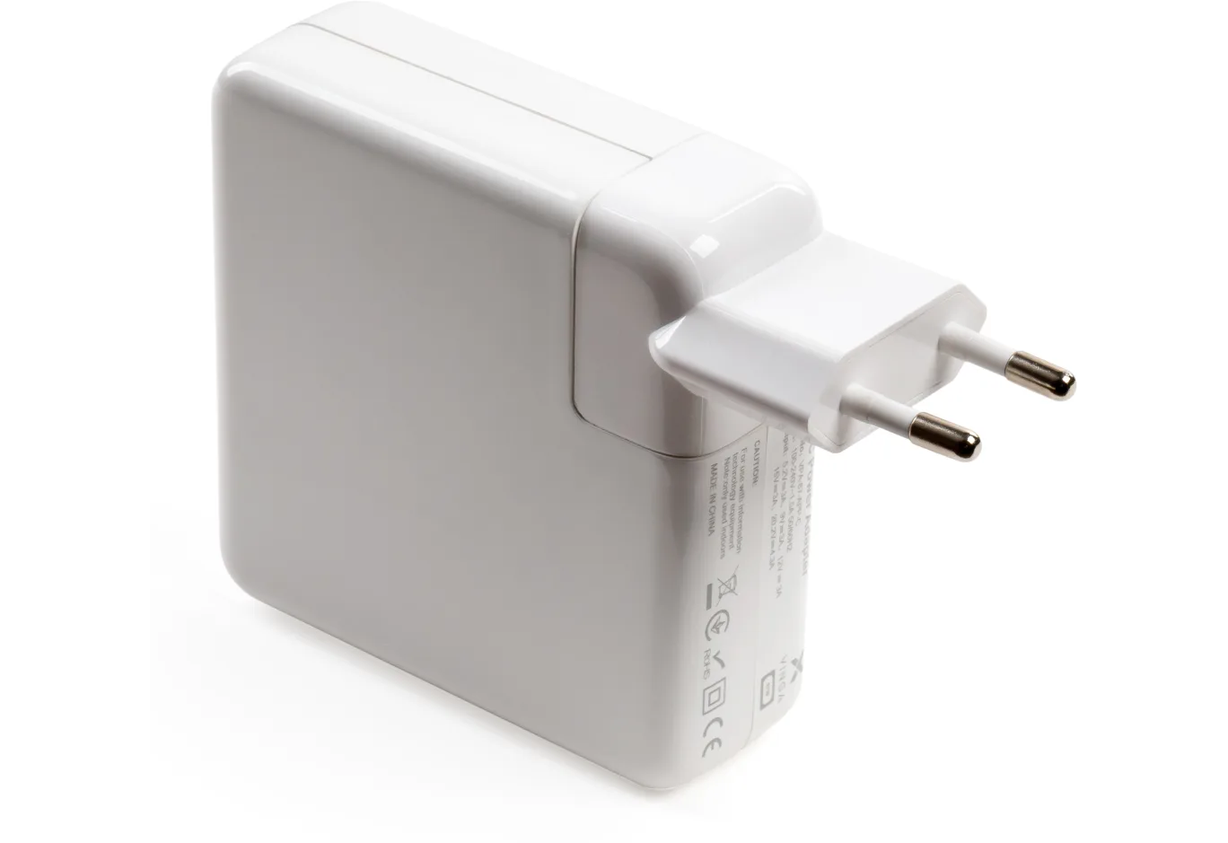Laptop power supply Vinga Apple 87W 5.2V3A/9V3A/12V3A/15V3A/20.2V4.3A USB-C (VPA-87-APP-C)