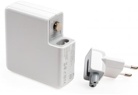 Блок живлення до ноутбуку Vinga Apple 87W 5.2V3A/9V3A/12V3A/15V3A/20.2V4.3A USB-C (VPA-87-APP-C)
