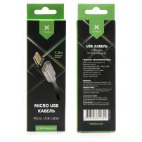 Дата кабель USB 2.0 AM to Micro 5P 1.0m Magnetic Vinga (VCPDCMMAG1S)