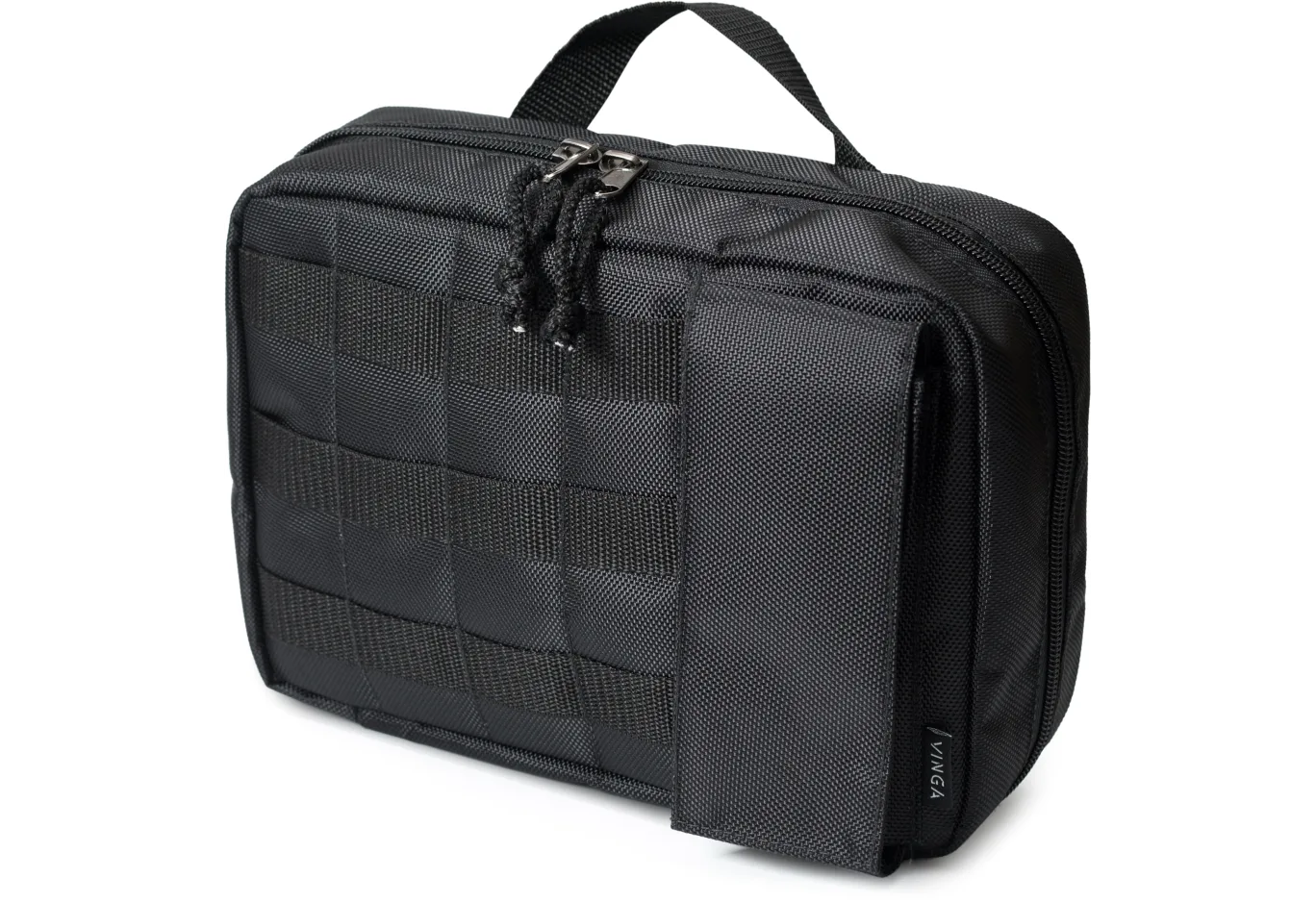 First aid kit bag Vinga Paramedical, Oxford 1680D PU, Black (VAPB)