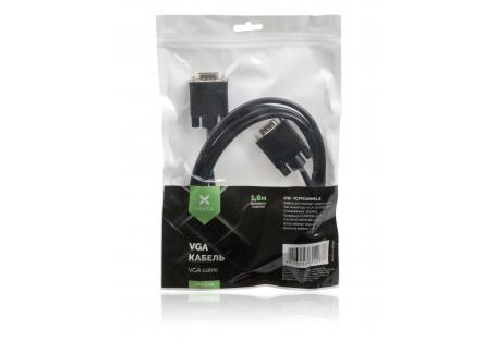 Кабель мультимедійний VGA M to VGA M 1.8m Vinga (VCPVGAMM1.8)