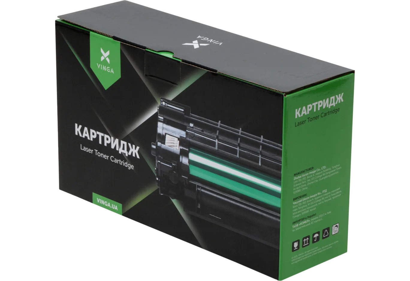 Toner cartridge Vinga HP 117A(W2070A) Black 1K (V-L-HW2070A)