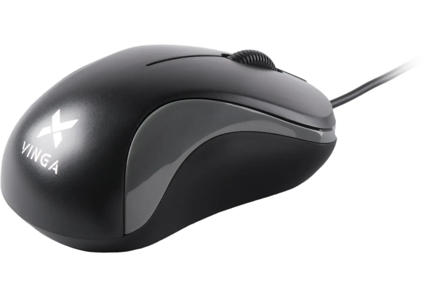 Мишка Vinga MS-882 black - gray
