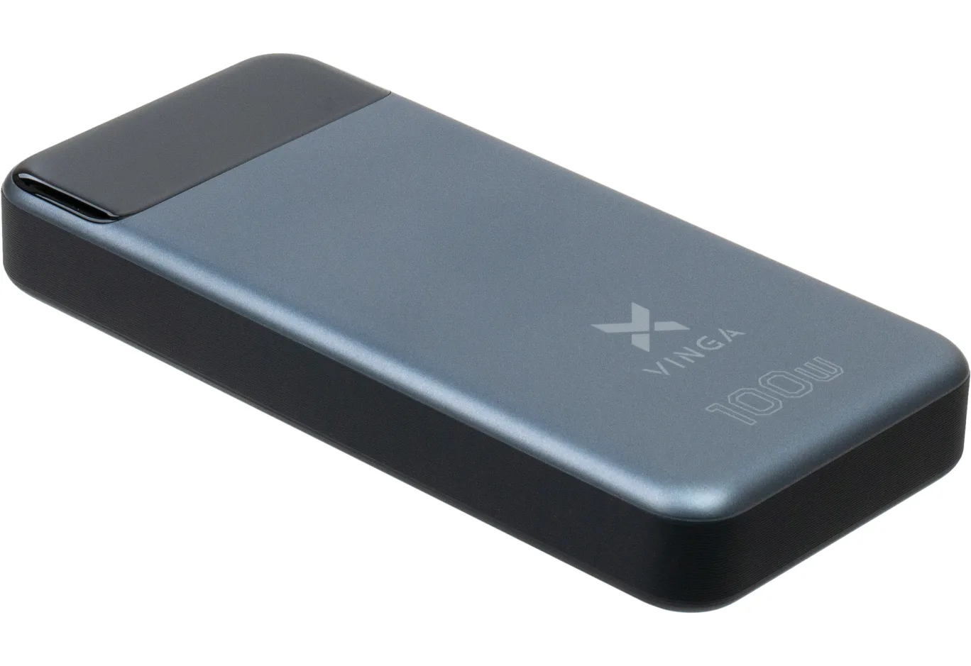 Universal Battery Vinga 30000 mAh 100W Display VA Grey (Li-Ion) (VPBB30100)
