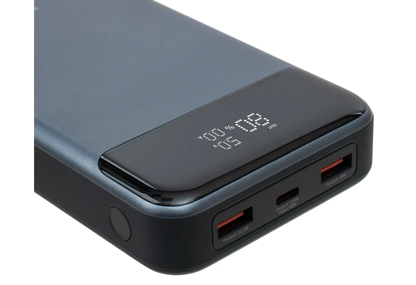 Universal Battery Vinga 30000 mAh 100W Display VA Grey (Li-Ion) (VPBB30100)