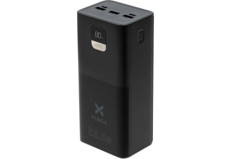 Батарея універсальна Vinga 40000 mAh 22.5W Display Black (VPBB4022)