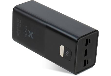 Батарея універсальна Vinga 40000 mAh 22.5W Display Black (VPBB4022)