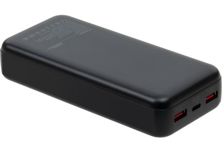 Батарея універсальна Vinga 20000 mAh 22.5W Display Black (VPBB2022)