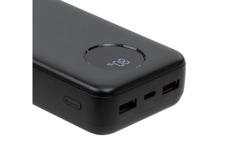 Батарея універсальна Vinga 20000 mAh 22.5W Display Black (VPBB2022)