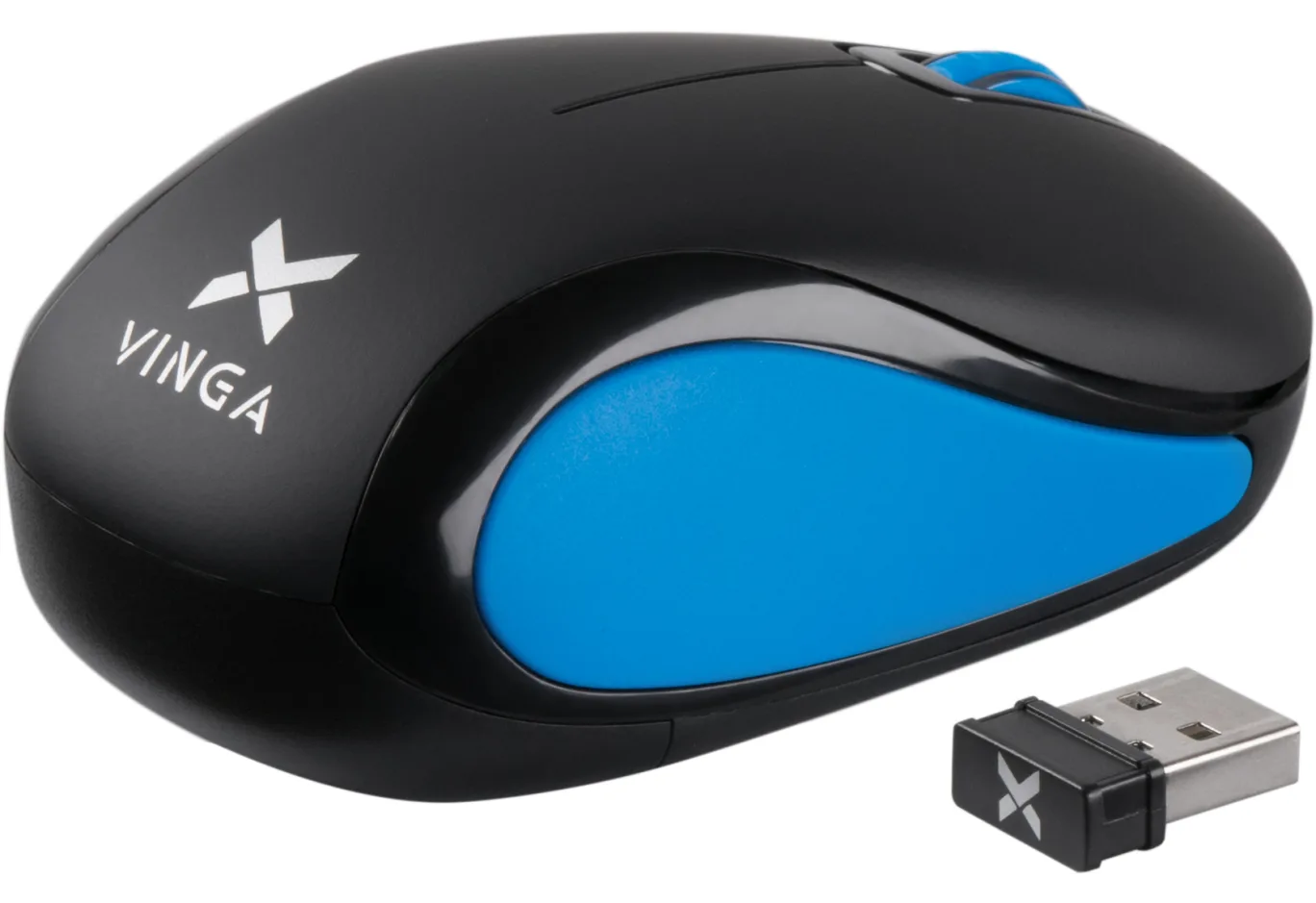 Мишка Vinga MSW-907 black - blue