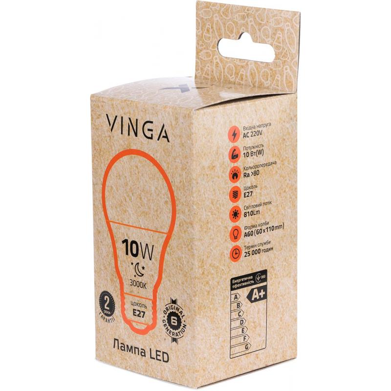 Лампочка Vinga VL-A60E27-103L
