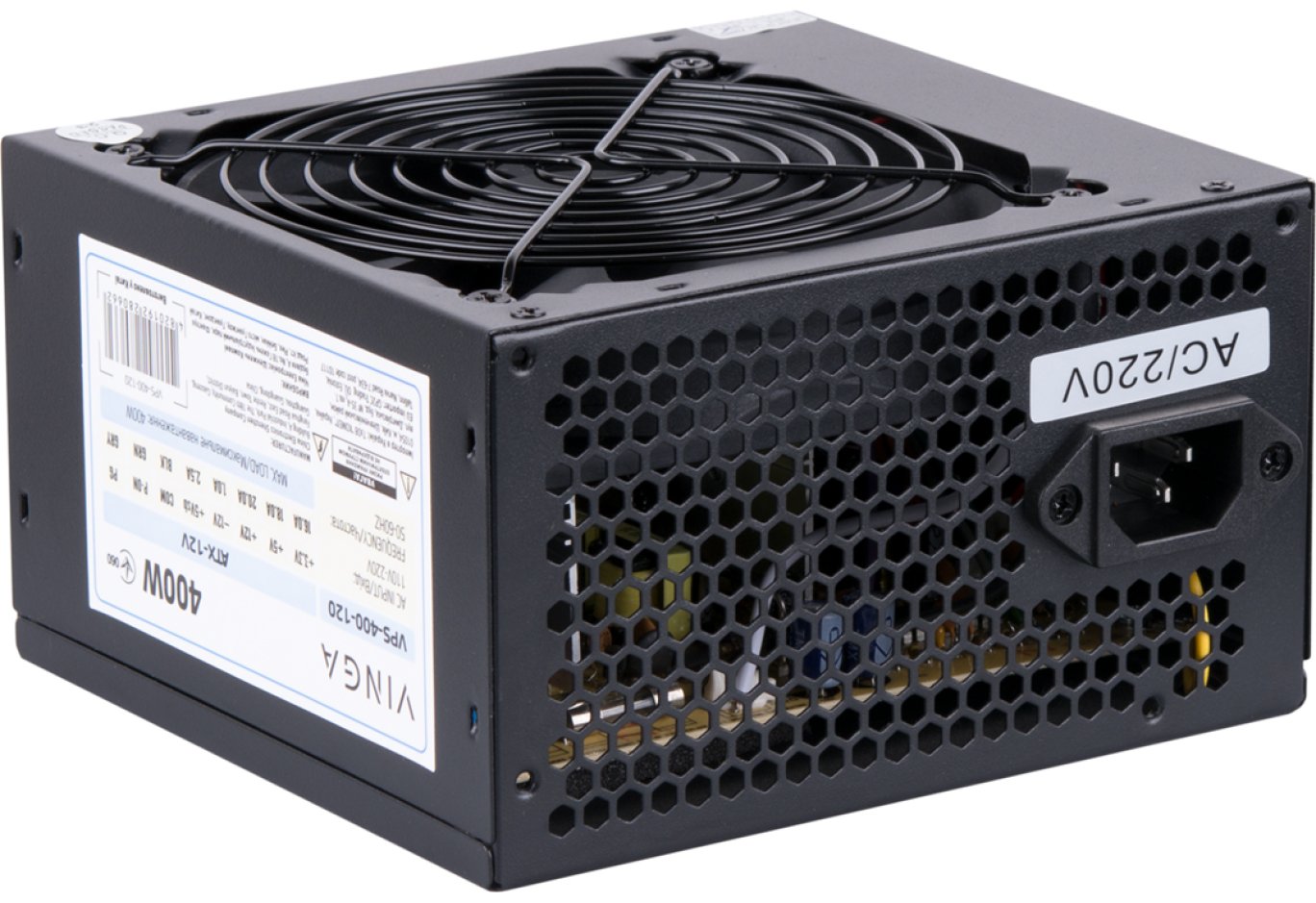 Блок живлення Vinga 400W ОЕМ (VPS-400-120)