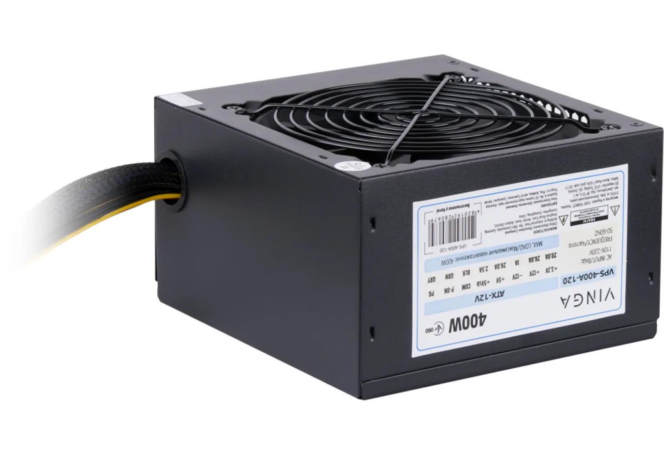Блок живлення Vinga 400W ОЕМ (VPS-400A-120)