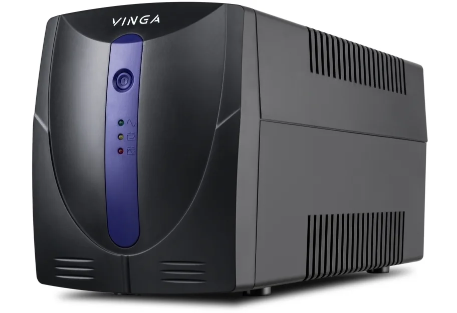 Uninterruptible Power Supply Vinga LED 600VA plastic case (VPE-600P)