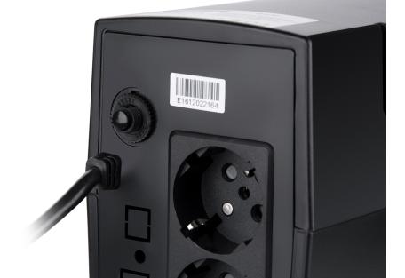 Пристрій безперебійного живлення Vinga LED 600VA plastic case (VPE-600P)