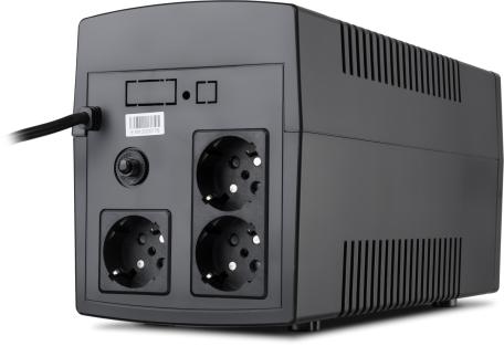 Пристрій безперебійного живлення Vinga LCD 1200VA plastic case (VPC-1200P)