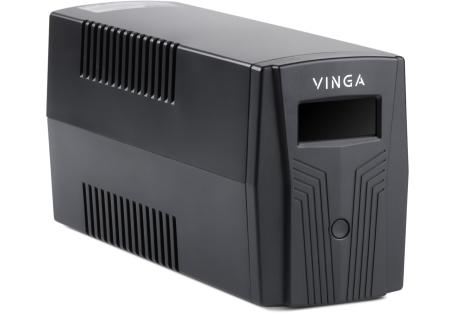 Пристрій безперебійного живлення Vinga LCD 1200VA plastic case (VPC-1200P)