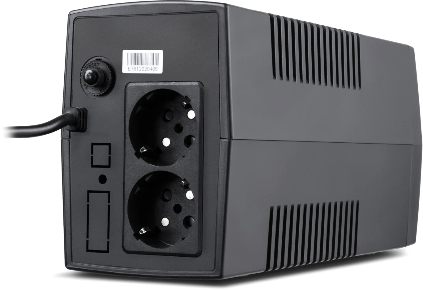 Пристрій безперебійного живлення Vinga LCD 600VA plastic case (VPC-600P)