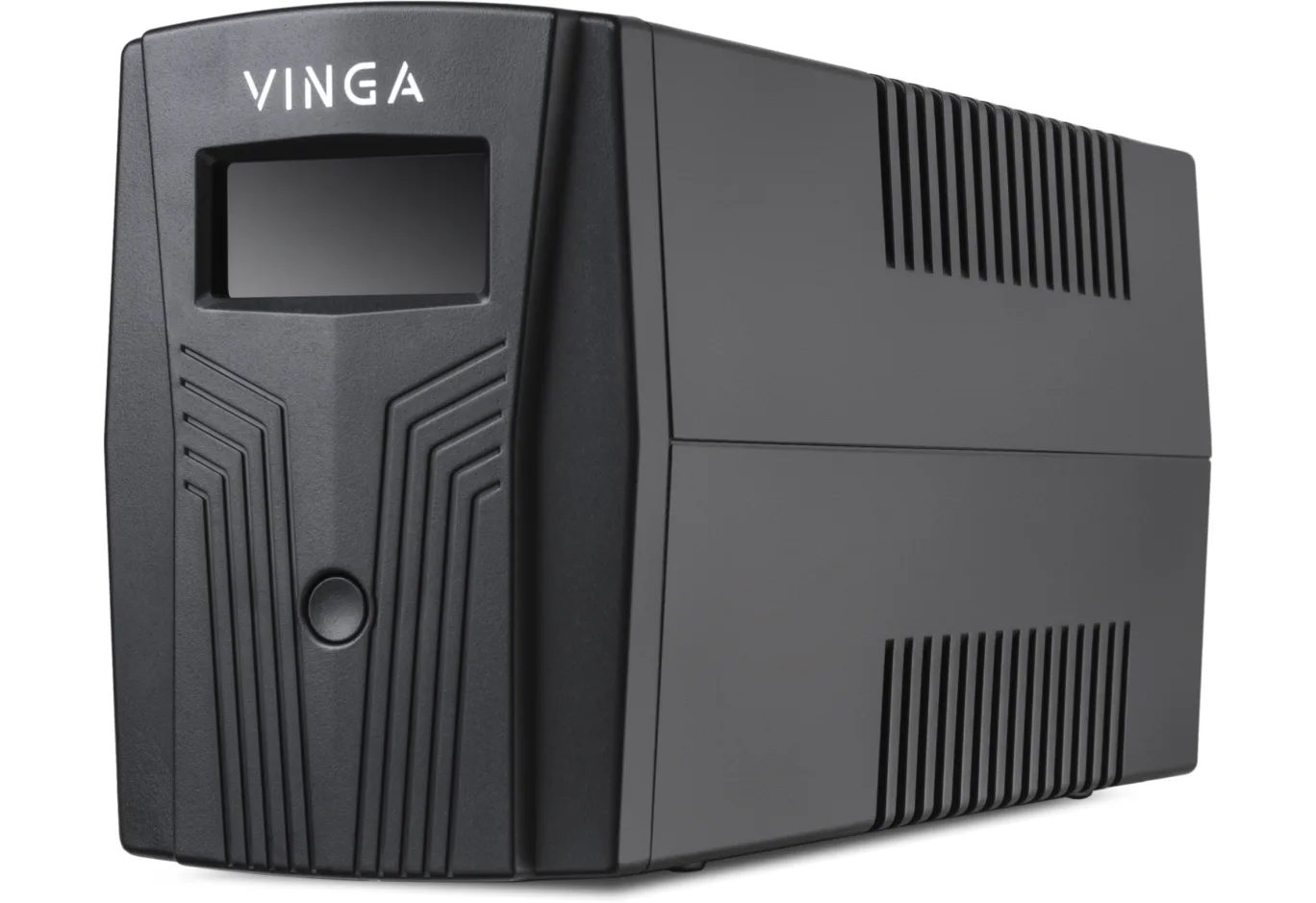 Пристрій безперебійного живлення Vinga LCD 600VA plastic case (VPC-600P)