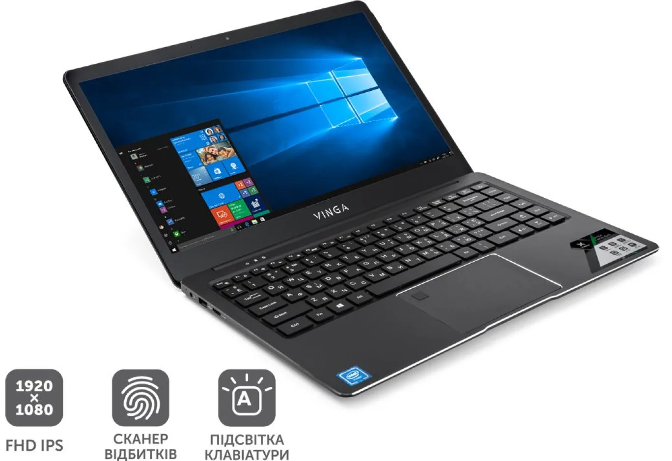 Laptop Vinga Iron S140 (S140-C40464BWP)