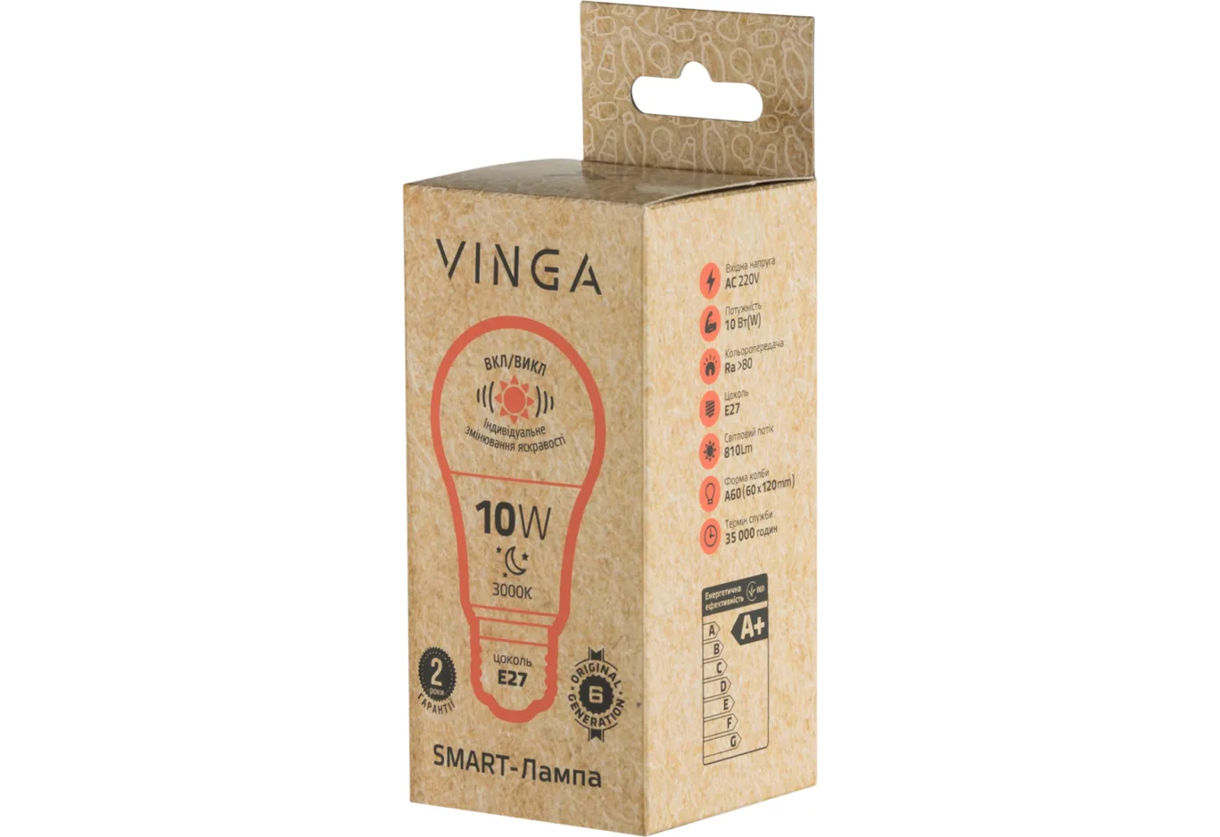 Light bulb Vinga VL-A60E27-103L-CVD