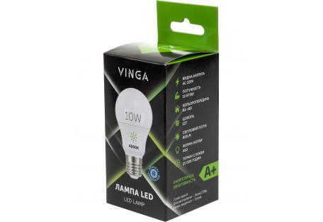 Лампочка Vinga VL-A60E27-104L