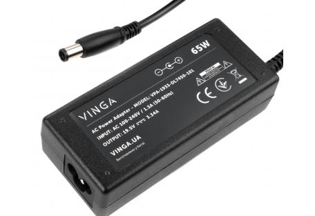 Блок живлення до ноутбуку Vinga DELL 65W 19.5V 3.34A 7.4*5.0 (VPA-1933-DL7450-101)