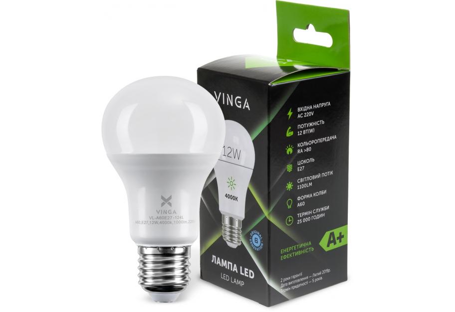 Лампочка Vinga VL-A60E27-124L