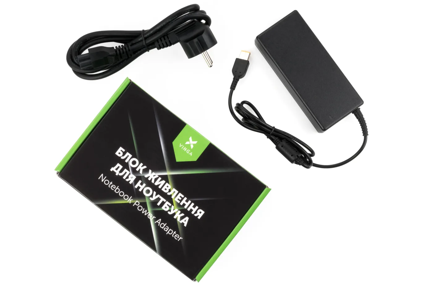 Laptop power supply Vinga Lenovo 90W 20V 4.5A square (VPA-2045-LNSQ01-101)