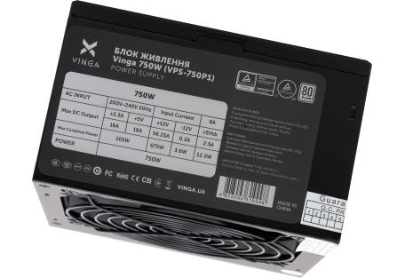 Блок живлення Vinga 750W (VPS-750P1)