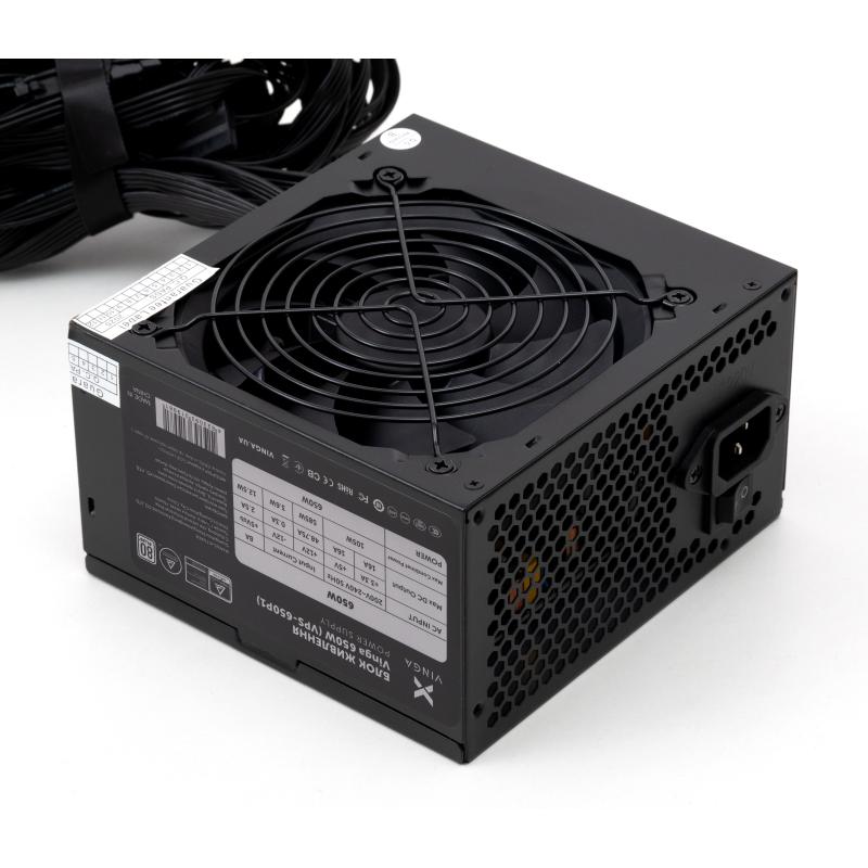 Блок живлення Vinga 650W (VPS-650P1)