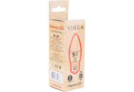 Лампочка Vinga VL-C37E27-53L