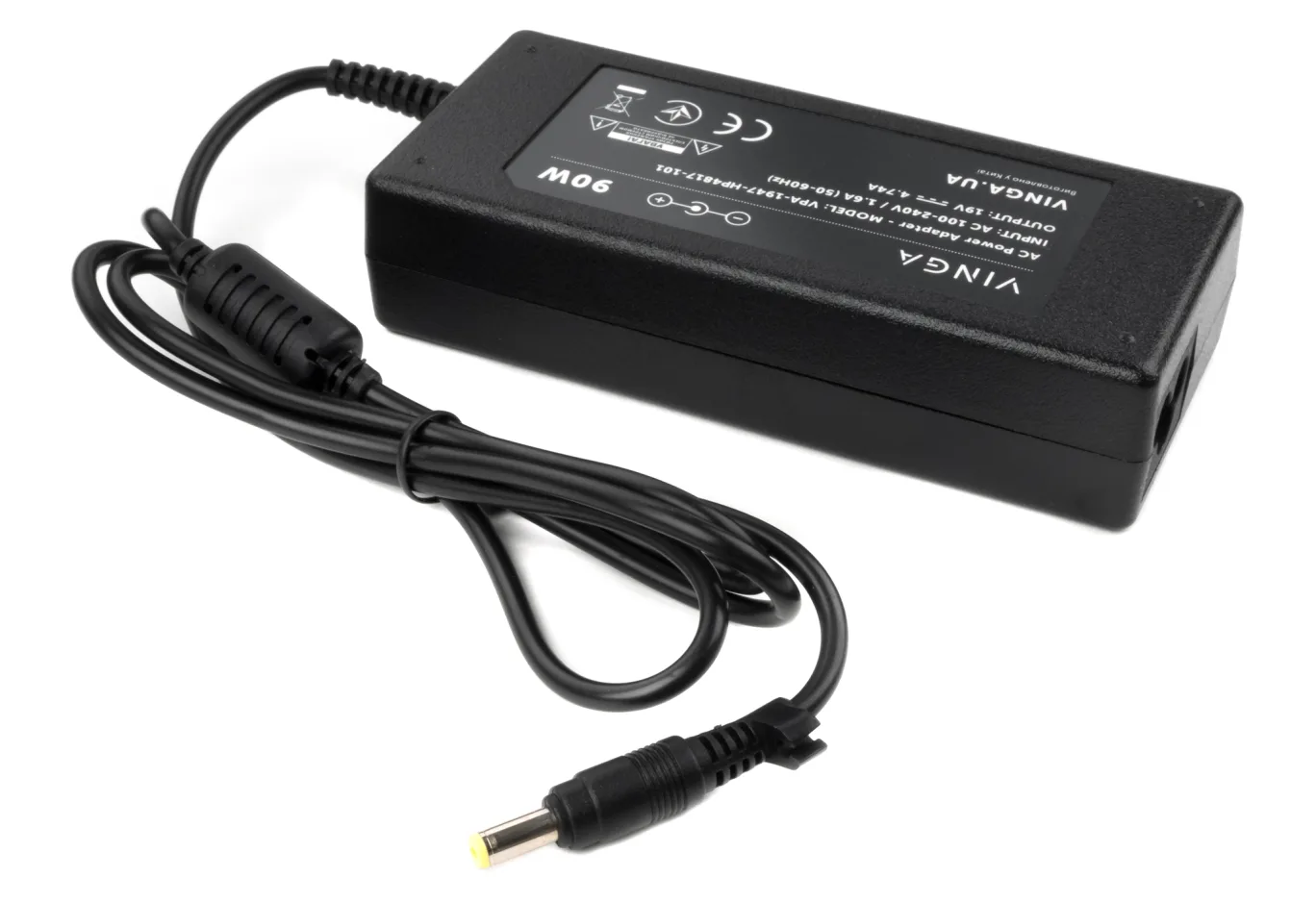 Laptop power supply Vinga HP 90W 19V 4.74A 4.8*1.7 (VPA-1947-HP4817-101)