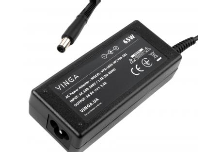 Блок живлення до ноутбуку Vinga HP 65W 18.5V 3.5А 7.4*5.0 (VPA-1835-HP7450-101)