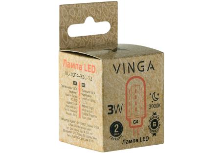 Лампочка Vinga VL-JCG4-33L-12